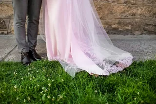 Bunte Brautkleider
